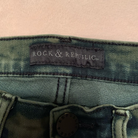 Rock & Republic Skinny stretch SZ  2 grey - Picture 5 of 7